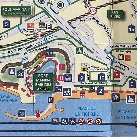 Parc Baie Des Anges Διαμέρισμα Villeneuve-Loubet